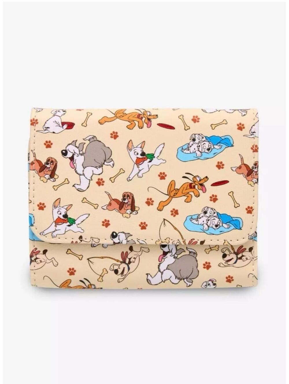 Loungefly Disney Dogs Play Mini Wallet